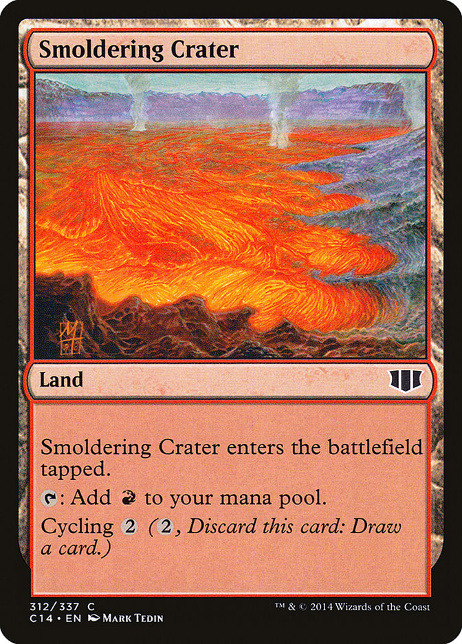 Smoldering Crater [Commander 2014] | Anubis Games and Hobby