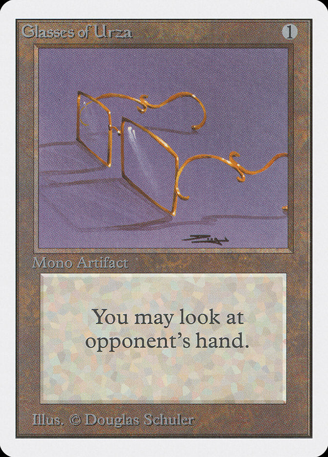 Glasses of Urza [Unlimited Edition] | Anubis Games and Hobby