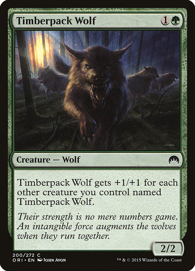 Timberpack Wolf [Magic Origins] | Anubis Games and Hobby