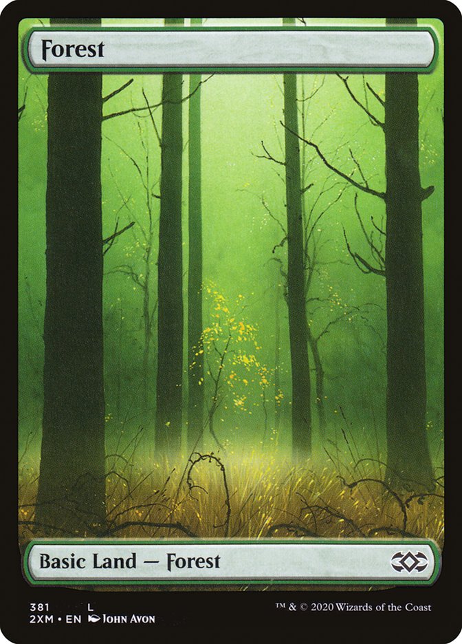 Forest (381) [Double Masters] | Anubis Games and Hobby