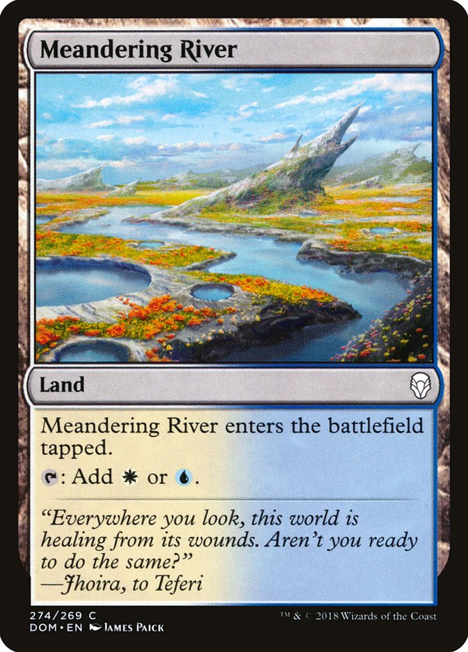 Meandering River [Dominaria] | Anubis Games and Hobby