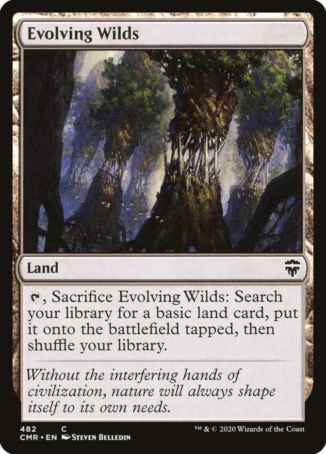 Evolving Wilds [Commander Legends] | Anubis Games and Hobby