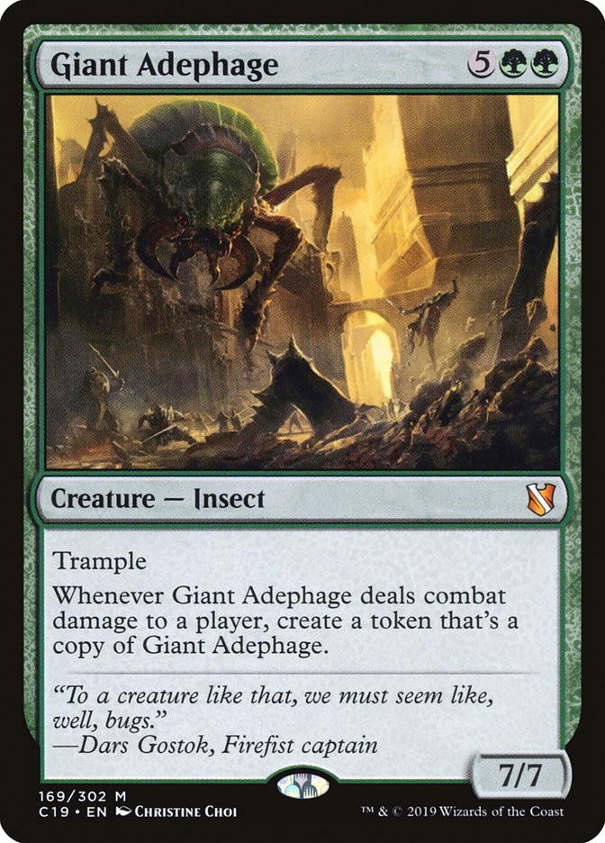 Giant Adephage [Commander 2019] | Anubis Games and Hobby