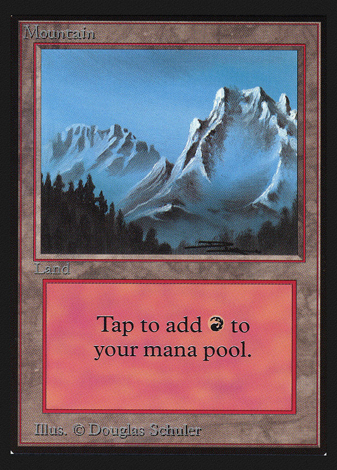 Mountain (Snow Top / Highest Point on Right) [Collectors' Edition] | Anubis Games and Hobby