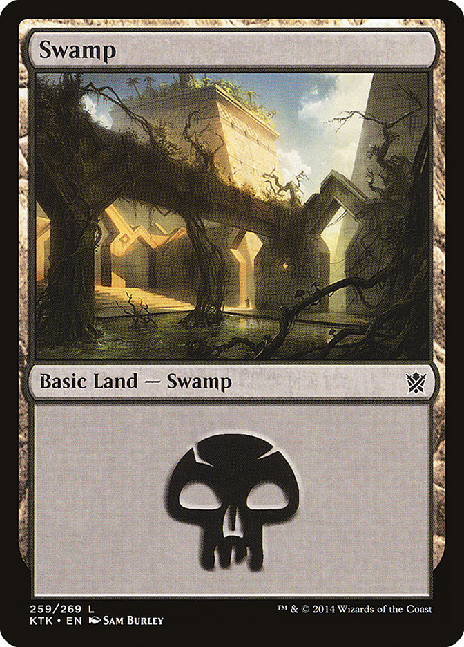 Swamp (259) [Khans of Tarkir] | Anubis Games and Hobby