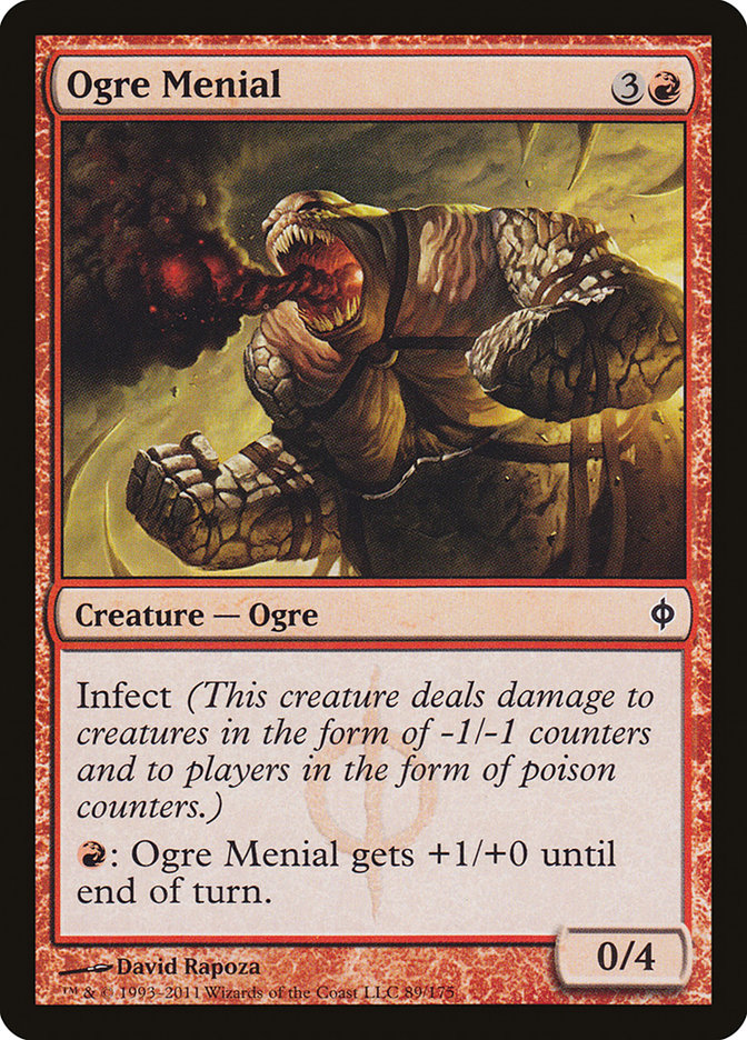 Ogre Menial [New Phyrexia] | Anubis Games and Hobby