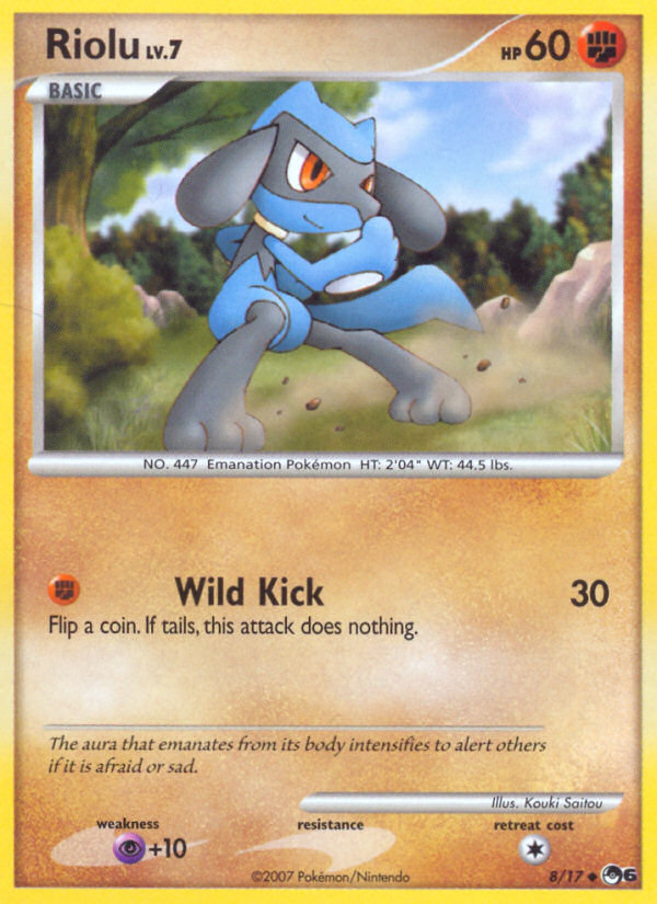 Riolu (8/17) [POP Series 6] | Anubis Games and Hobby