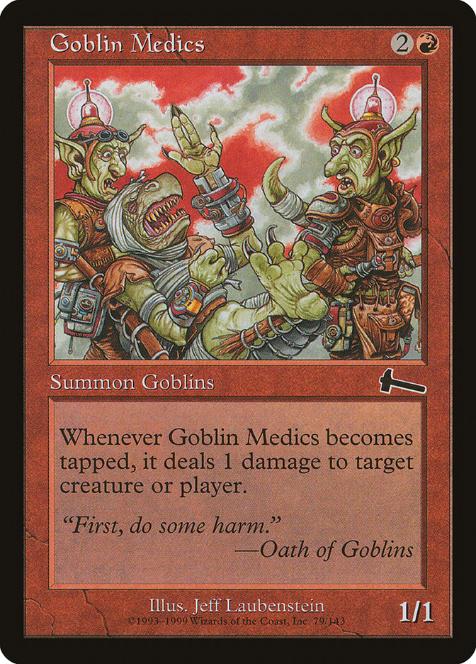 Goblin Medics [Urza's Legacy] | Anubis Games and Hobby