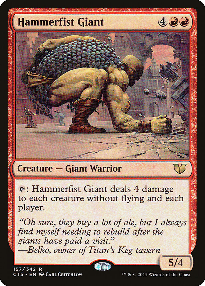 Hammerfist Giant [Commander 2015] | Anubis Games and Hobby