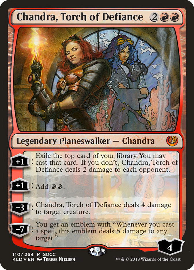 Chandra, Torch of Defiance [San Diego Comic-Con 2018] | Anubis Games and Hobby