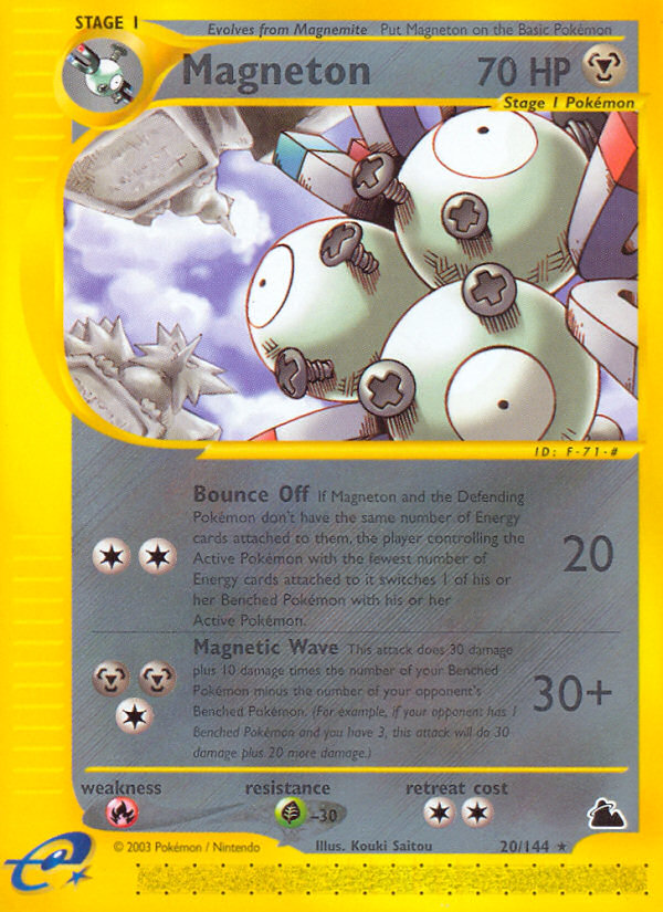 Magneton (20/144) [Skyridge] | Anubis Games and Hobby