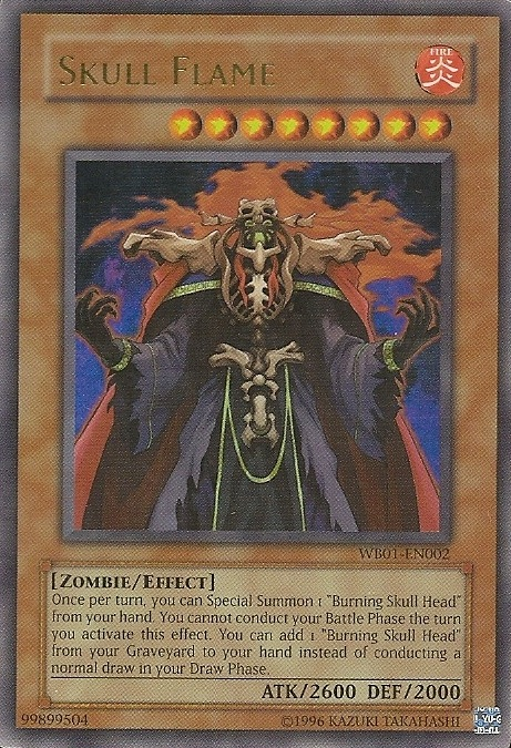 Skull Flame [WB01-EN002] Super Rare | Anubis Games and Hobby