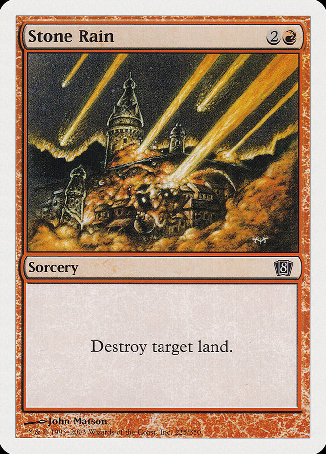 Stone Rain [Eighth Edition] | Anubis Games and Hobby