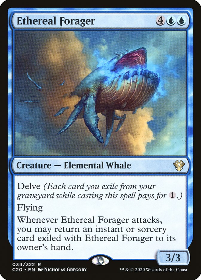 Ethereal Forager [Commander 2020] | Anubis Games and Hobby