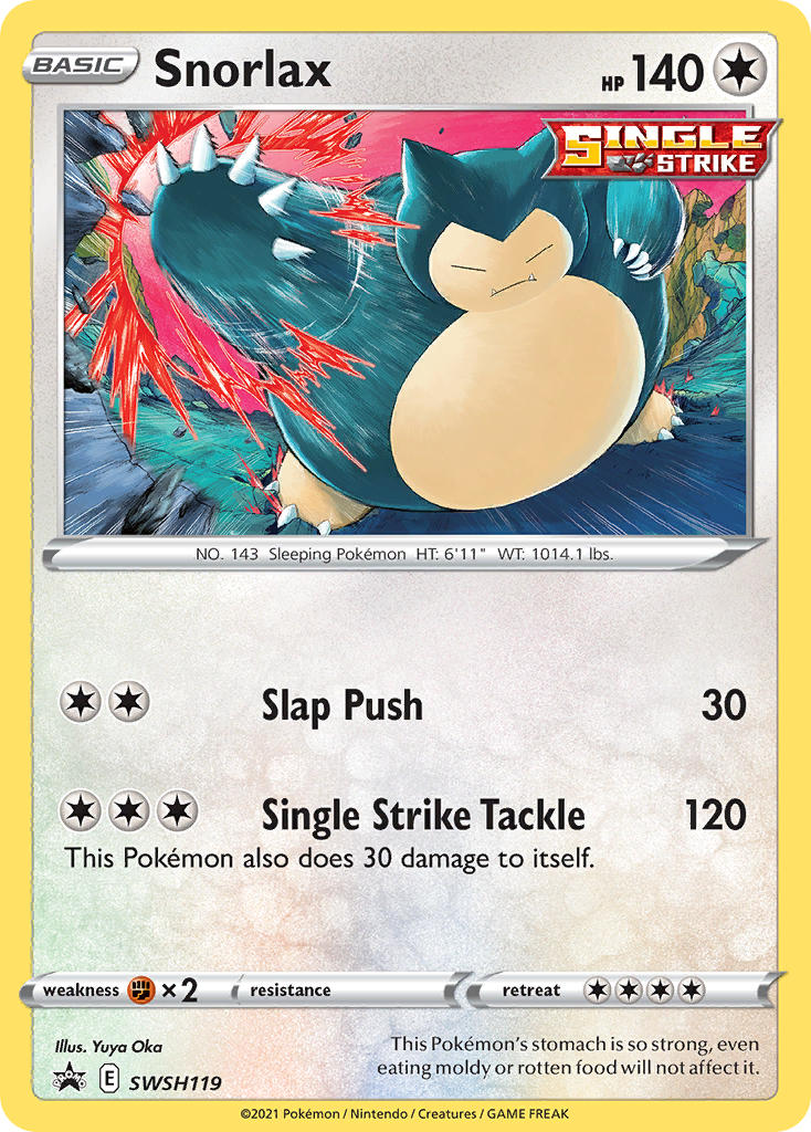 Snorlax (SWSH119) [Sword & Shield: Black Star Promos] | Anubis Games and Hobby