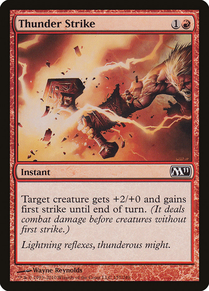 Thunder Strike [Magic 2011] | Anubis Games and Hobby