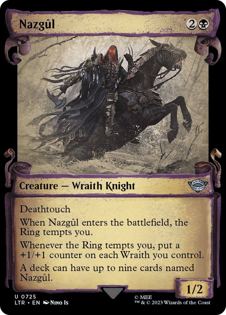 Nazgul (0725) [The Lord of the Rings: Tales of Middle-Earth Showcase Scrolls] | Anubis Games and Hobby