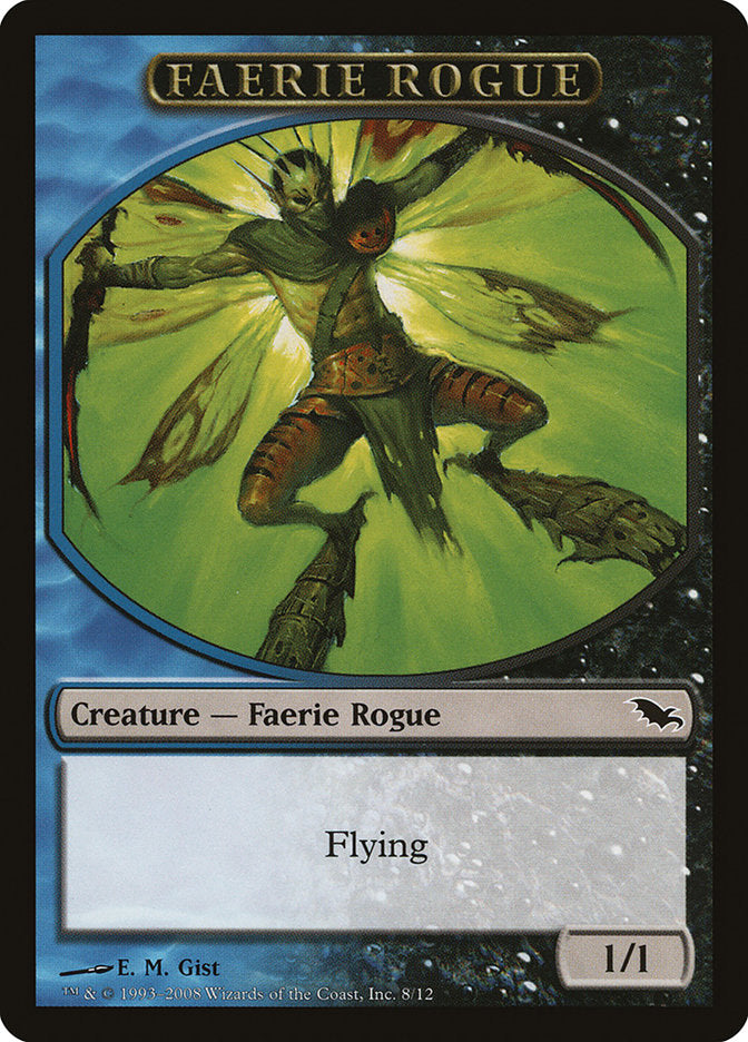 Faerie Rogue Token [Shadowmoor Tokens] | Anubis Games and Hobby