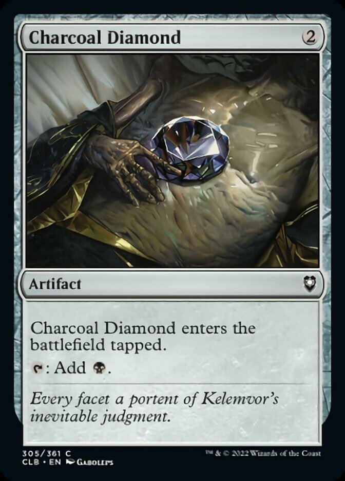 Charcoal Diamond [Commander Legends: Battle for Baldur's Gate] | Anubis Games and Hobby