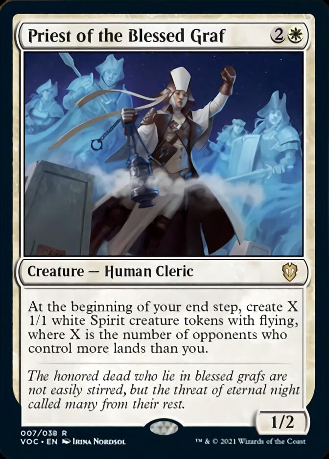 Priest of the Blessed Graf [Innistrad: Crimson Vow Commander] | Anubis Games and Hobby