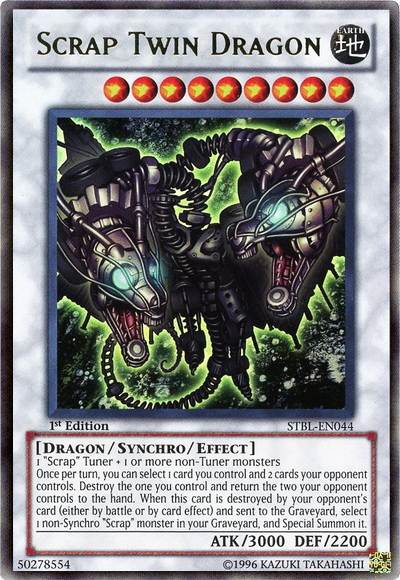 Scrap Twin Dragon [STBL-EN044] Ultra Rare | Anubis Games and Hobby