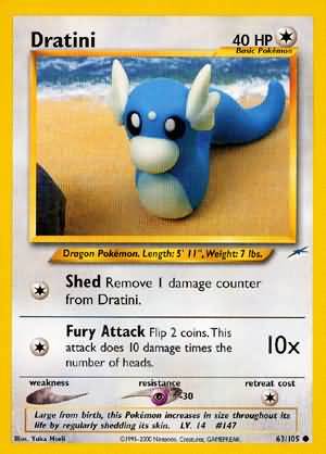 Dratini (63/105) [Neo Destiny Unlimited] | Anubis Games and Hobby