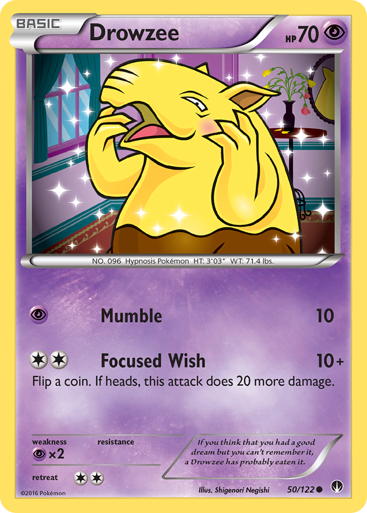 Drowzee (50/122) [XY: BREAKpoint] | Anubis Games and Hobby