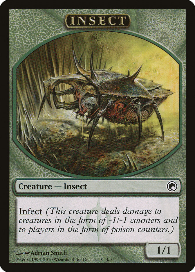 Insect Token [Scars of Mirrodin Tokens] | Anubis Games and Hobby