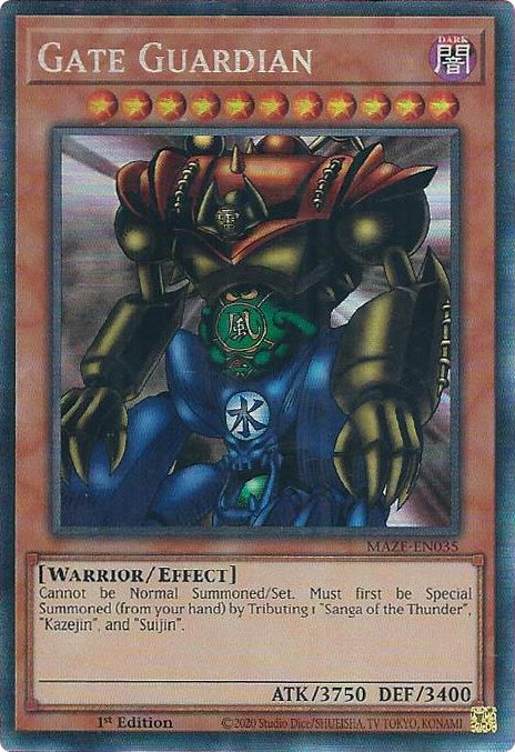 Gate Guardian [MAZE-EN035] Collector's Rare | Anubis Games and Hobby