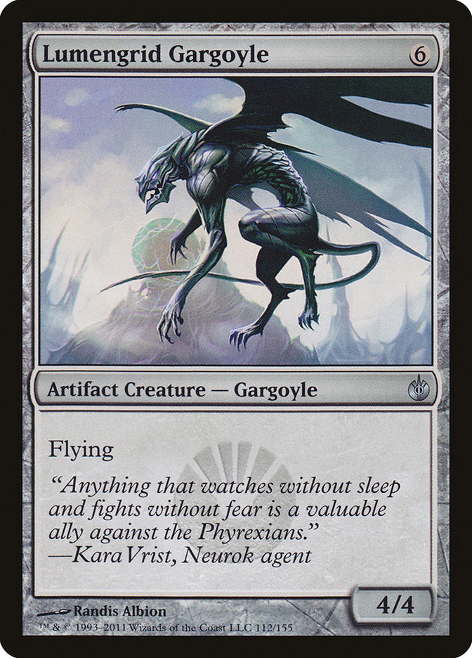 Lumengrid Gargoyle [Mirrodin Besieged] | Anubis Games and Hobby