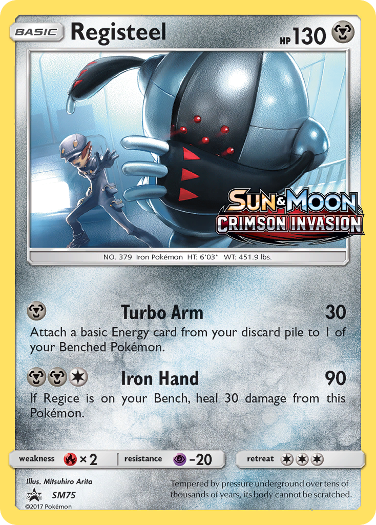 Registeel (SM75) [Sun & Moon: Black Star Promos] | Anubis Games and Hobby