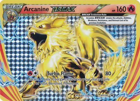 Arcanine BREAK (XY180) (Jumbo Card) [XY: Black Star Promos] | Anubis Games and Hobby