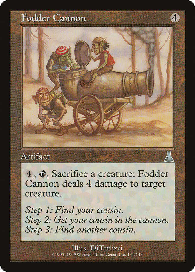 Fodder Cannon [Urza's Destiny] | Anubis Games and Hobby