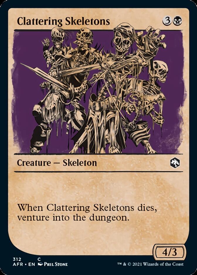 Clattering Skeletons (Showcase) [Dungeons & Dragons: Adventures in the Forgotten Realms] | Anubis Games and Hobby