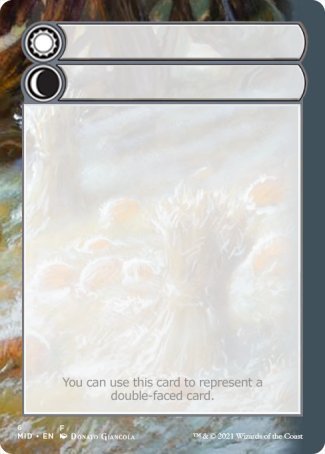 Helper Card (6/9) [Innistrad: Midnight Hunt Tokens] | Anubis Games and Hobby