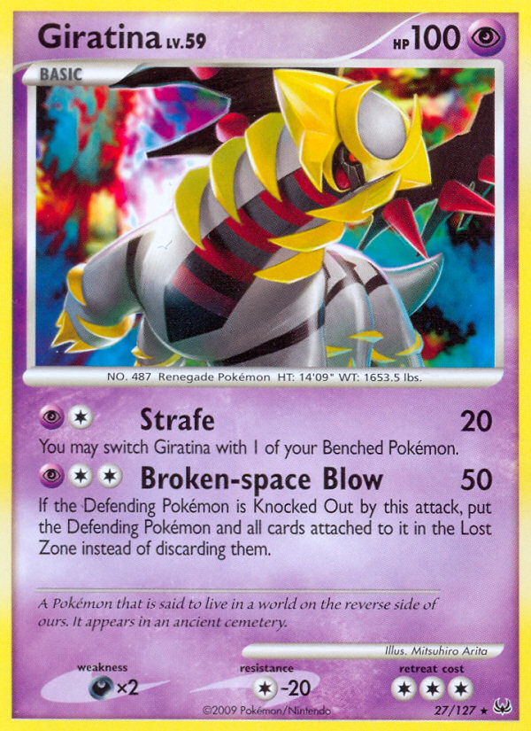 Giratina (27/127) [Platinum: Base Set] | Anubis Games and Hobby