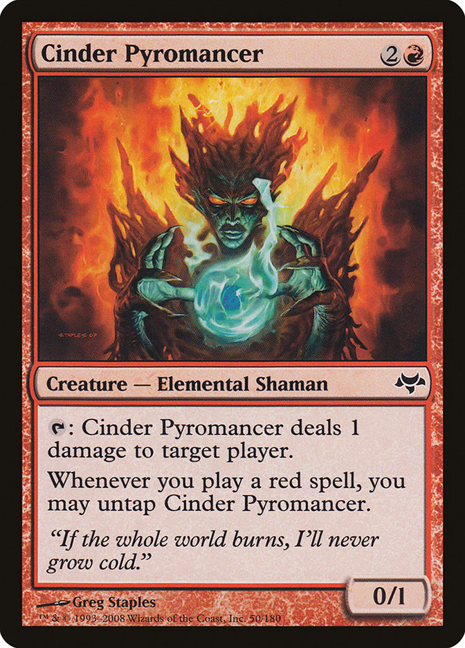 Cinder Pyromancer [Eventide] | Anubis Games and Hobby