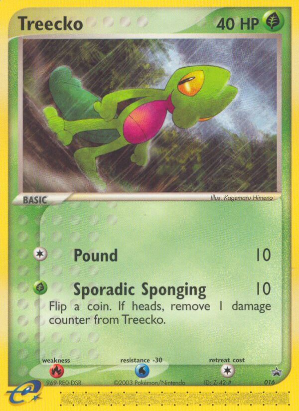 Treecko (016) [Nintendo: Black Star Promos] | Anubis Games and Hobby