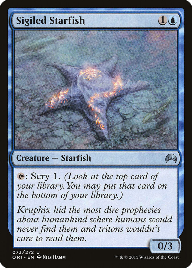 Sigiled Starfish [Magic Origins] | Anubis Games and Hobby