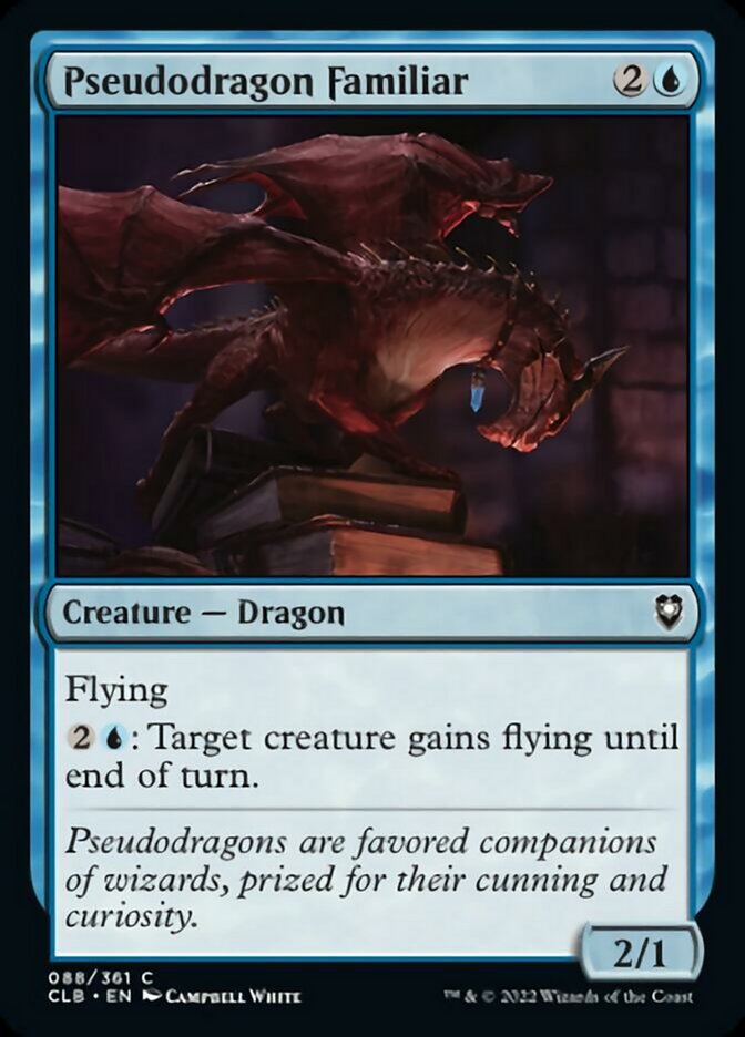 Pseudodragon Familiar [Commander Legends: Battle for Baldur's Gate] | Anubis Games and Hobby