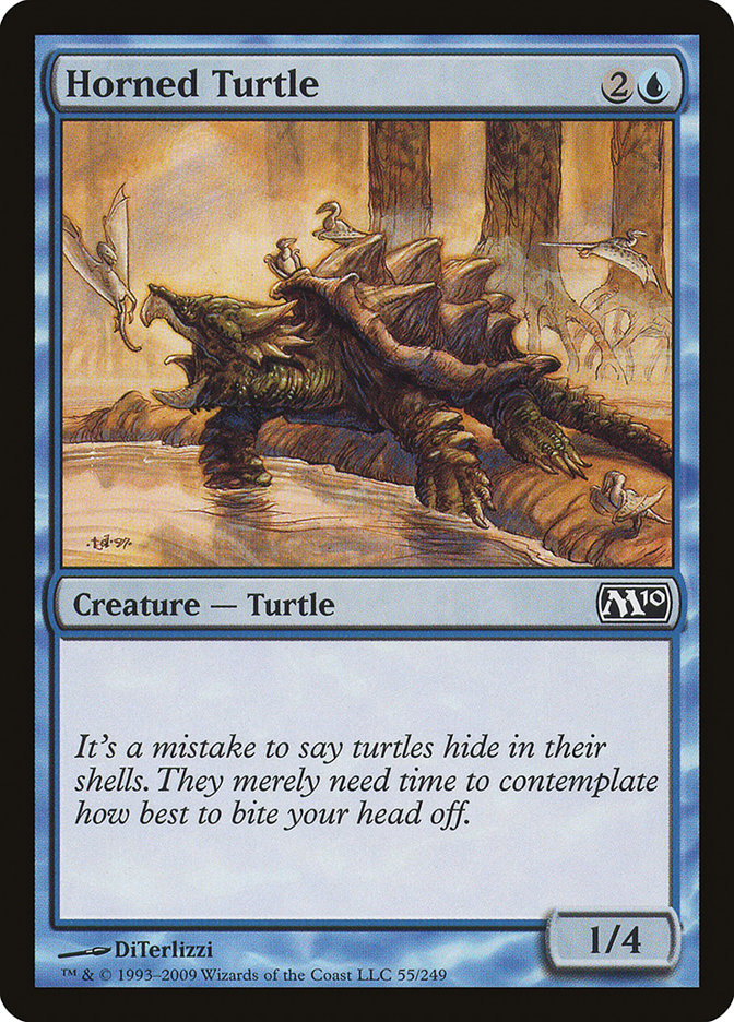 Horned Turtle [Magic 2010] | Anubis Games and Hobby