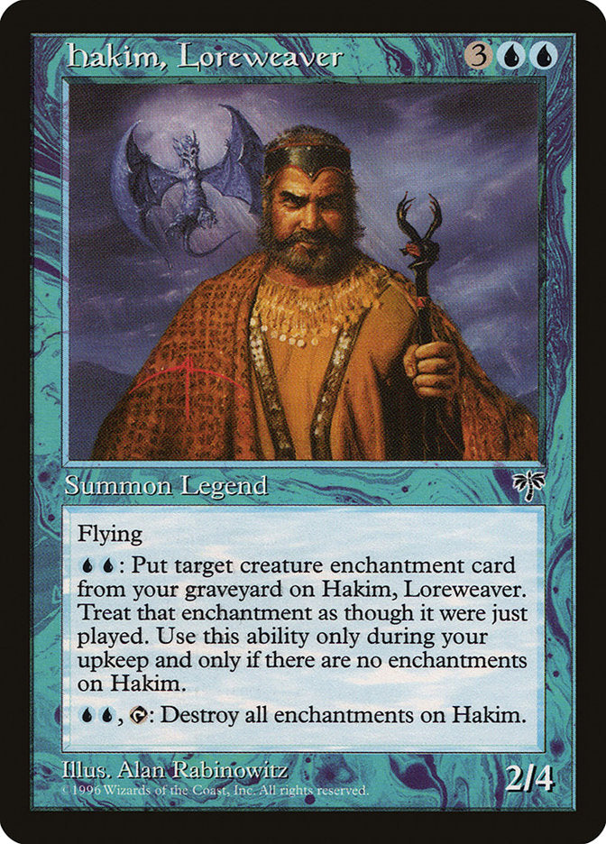 Hakim, Loreweaver [Mirage] | Anubis Games and Hobby