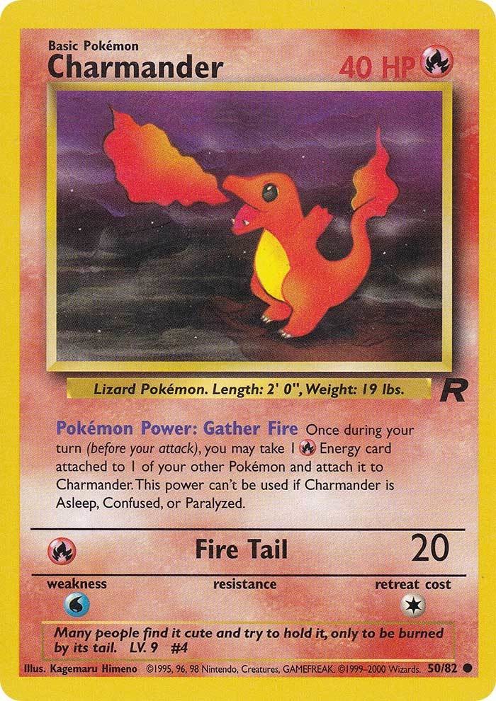 Charmander (50/82) [Team Rocket Unlimited] | Anubis Games and Hobby