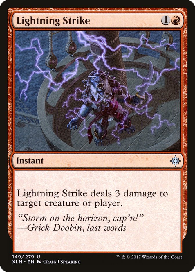 Lightning Strike [Ixalan] | Anubis Games and Hobby