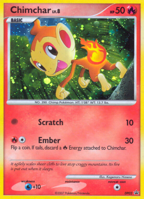 Chimchar (DP02) [Diamond & Pearl: Black Star Promos] | Anubis Games and Hobby