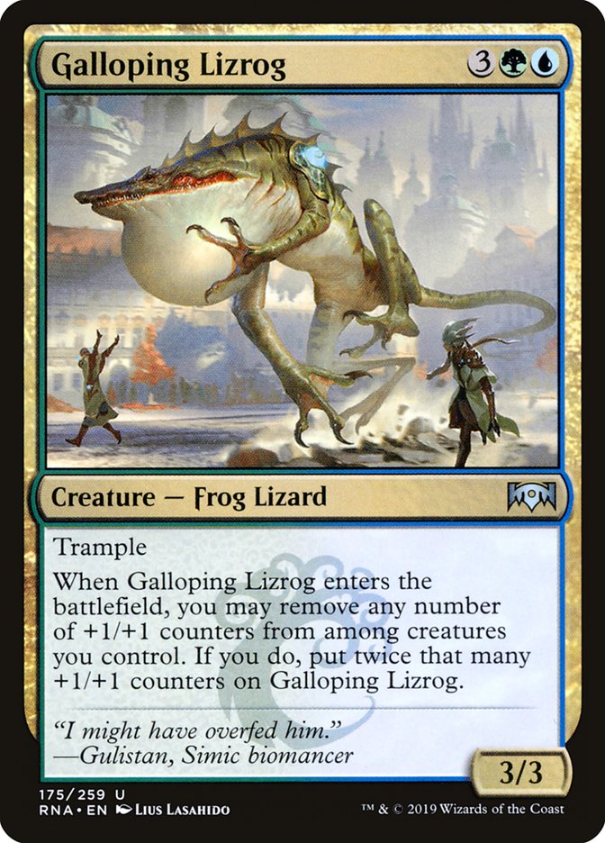 Galloping Lizrog [Ravnica Allegiance] | Anubis Games and Hobby
