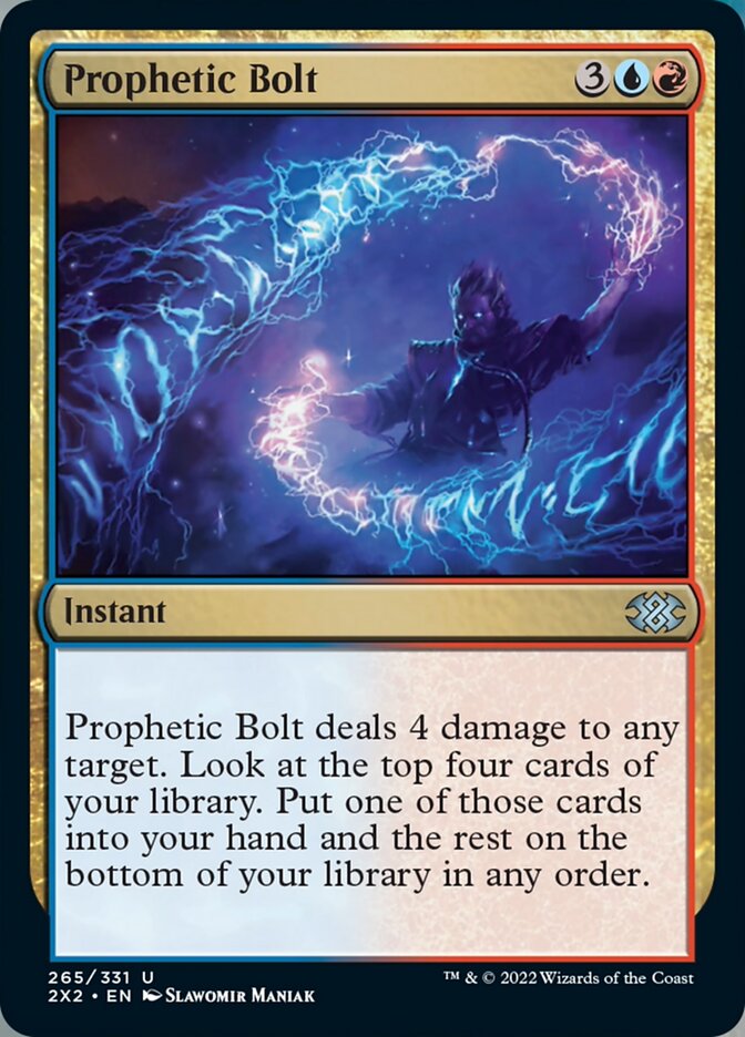 Prophetic Bolt [Double Masters 2022] | Anubis Games and Hobby