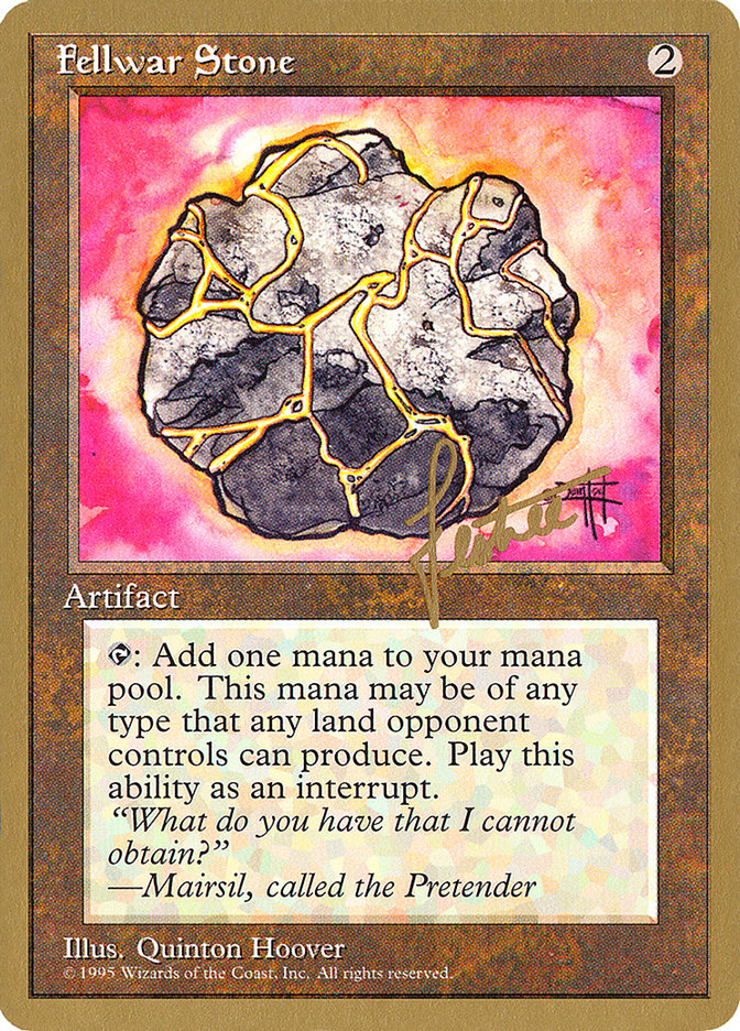 Fellwar Stone (Bertrand Lestree) [Pro Tour Collector Set] | Anubis Games and Hobby