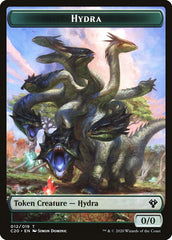 Beast (010) // Hydra Double-Sided Token [Commander 2020 Tokens] | Anubis Games and Hobby