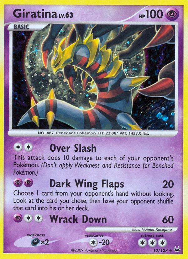 Giratina (10/127) [Platinum: Base Set] | Anubis Games and Hobby